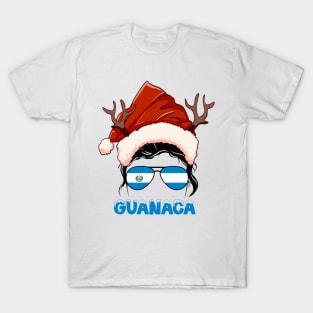 El Salvador girl, Guanaca Christmas gift , Regalo Navidad El Salvador T-Shirt